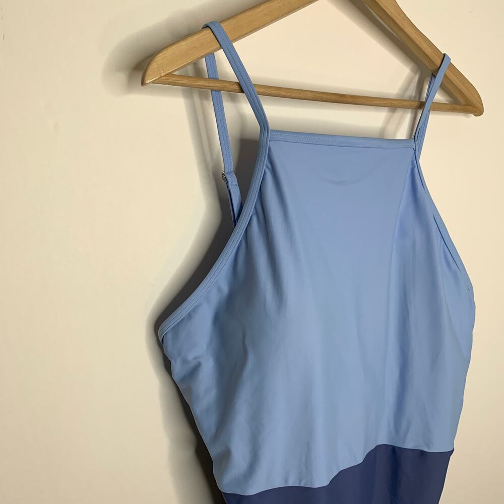 Summersalt The Wave Sky Blue Mountain One Piece Swim Womens 16 - Picture 11 of 15